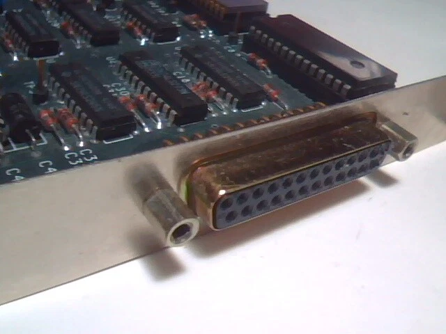 Vintage 1984 WDC WD4025 8-bit ISA PC/XT Network Card X.25 Packet-Switching - image 3