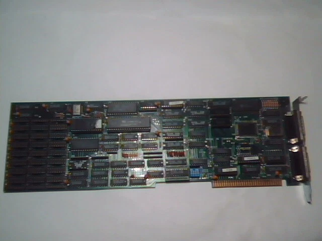 Vintage 1987 Video Card Terminal Emulation IBM 5292 15-pin MDA NEC V20 NC-404