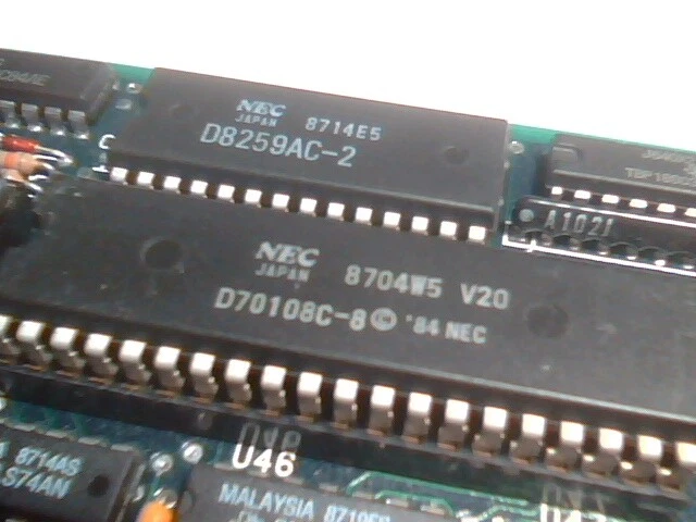 Vintage 1987 Video Card Terminal Emulation IBM 5292 15-pin MDA NEC V20 NC-404 - image 5