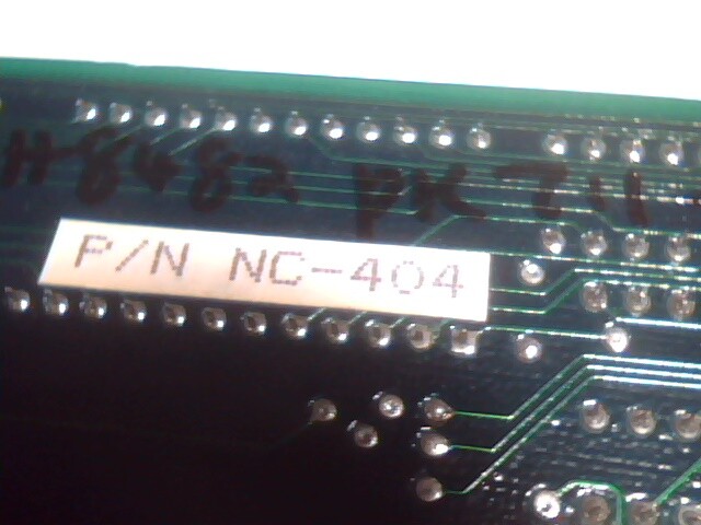Vintage 1987 Video Card Terminal Emulation IBM 5292 15-pin MDA NEC V20 NC-404 - image 9