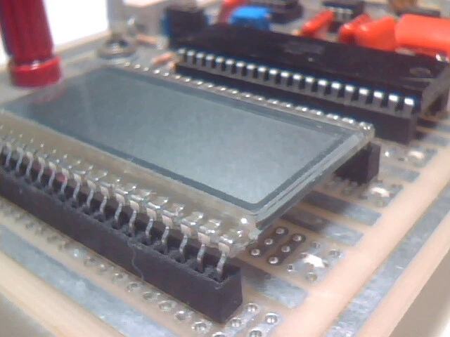 lcd display chip test board development platform card Intersil ICL710CPLl - image 4