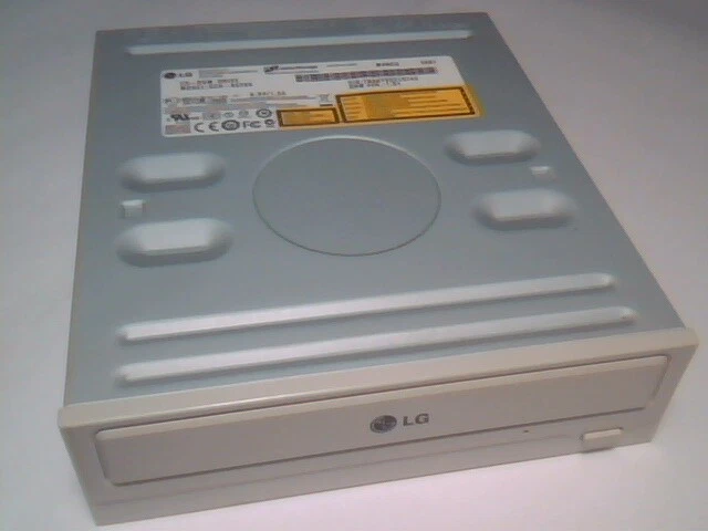 LG CD-ROM CD Drive GCR-8526B 1.01 March 2007 52X MAX 40-pin IDE ATA vintage