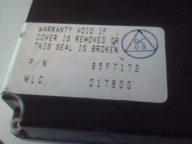 Hard Disk Drive HDD IDE Apple IBM WDS-L80 95F7172 D17600 49G0812 - image 3