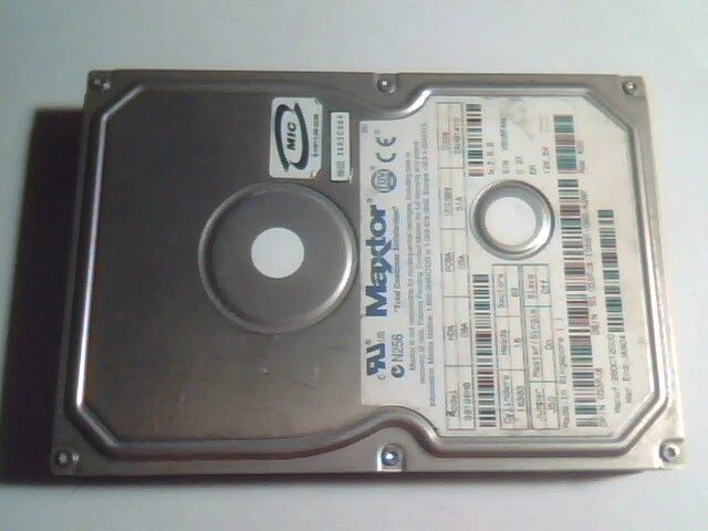 Hard Drive Disk IDE Maxtor 98196H8 08A 03A 51A ZAH814Y0 053PJX