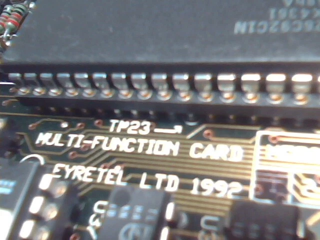 EYRETEL Multi-Function Card CA 0004 ISSUE 2 vintage ISA card Philips SC26C92C1N - image 4