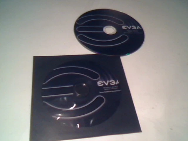 Genuine EVGA CDROM Drivers Utilities VER-11-068-00-1 Windows 7/Vista/XP