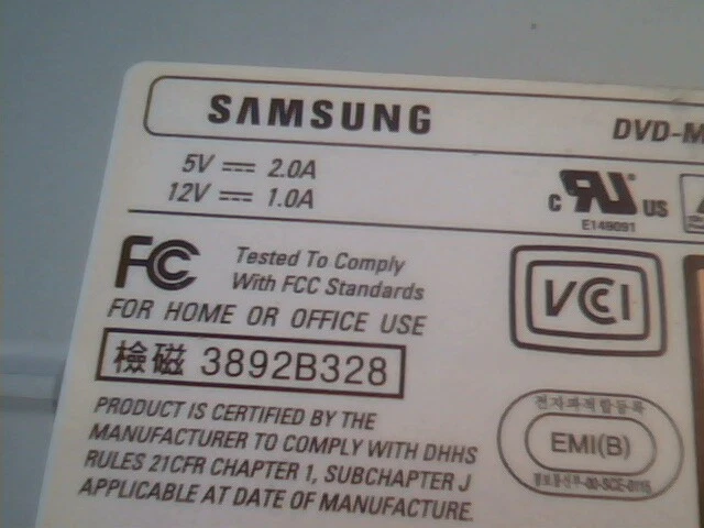 Samsung DVD-Master 12E SD-612 November 2000 0413PE CD Drive - image 3