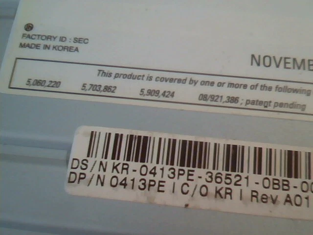 Samsung DVD-Master 12E SD-612 November 2000 0413PE CD Drive - image 5