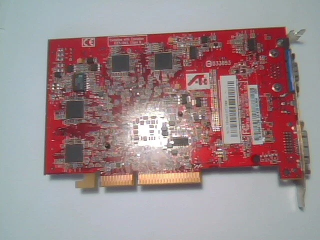 ATI RADEON R96A 9600 Pro 128MB AGP Video Card 109-A03400-00 - image 2