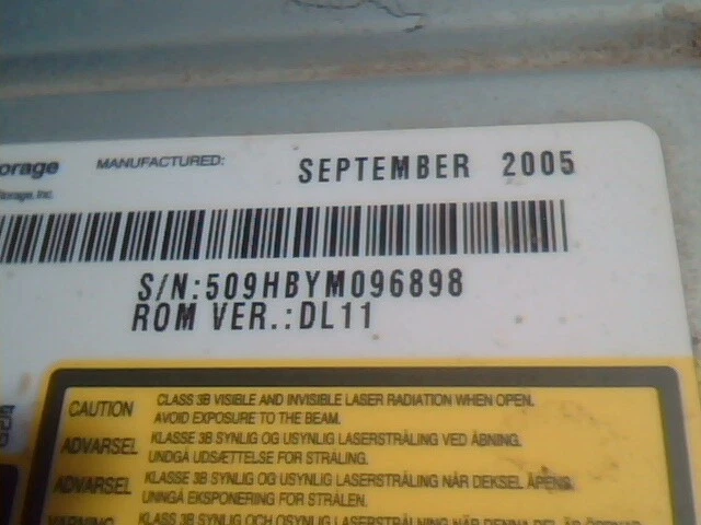 LG Super Multi DVD Drive GSA-4167B DL11 September 2005 RW Recorder - image 3