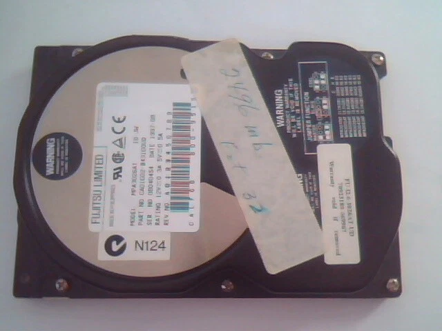 IDE Hard Disk Drive Fujitsu MPA3026AT CA01602-B43100VD 800-9515
