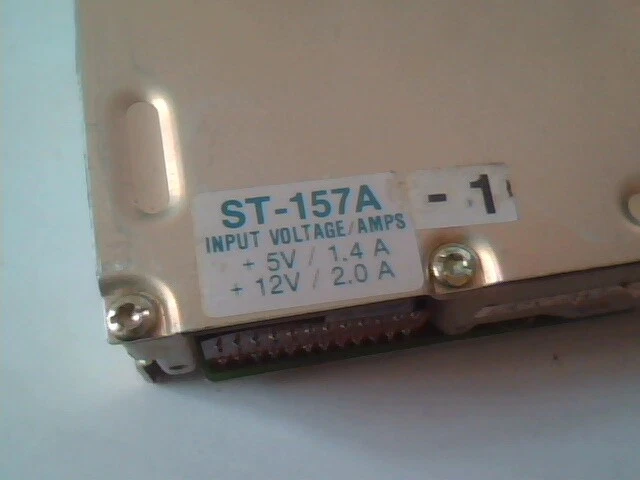 Hard Drive IDE Disk ST-157A-1 ST157A Seagate vintage 45MB 44MB 3.5" HH - image 2