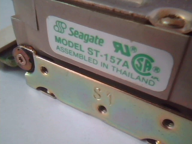 Hard Drive IDE Disk ST-157A-1 ST157A Seagate vintage 45MB 44MB 3.5" HH - image 3