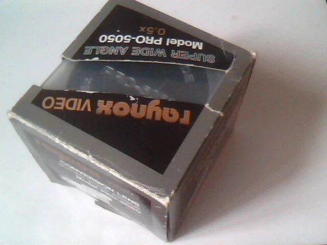 Raynox Video - Conversion Lens Super Wide Angle PRO-5050 camcorder adapter rings