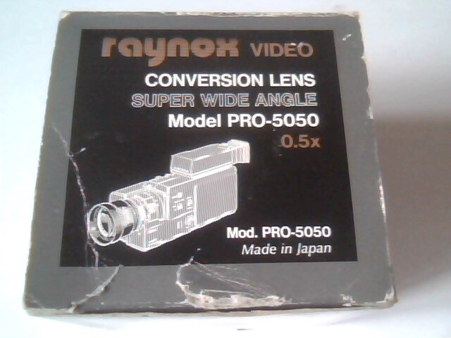 Raynox Video - Conversion Lens Super Wide Angle PRO-5050 camcorder adapter rings - image 2
