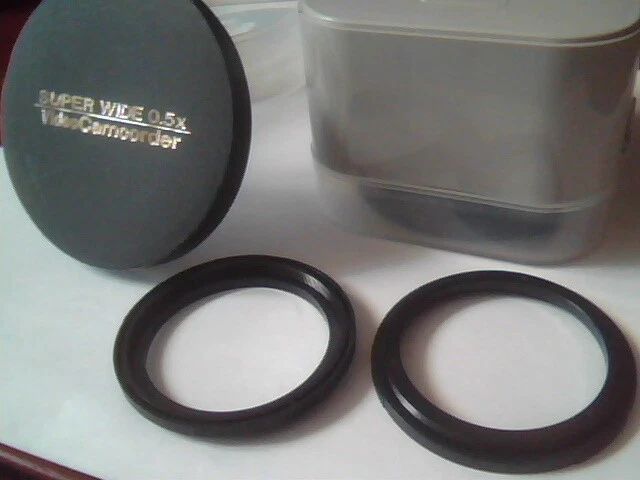 Raynox Video - Conversion Lens Super Wide Angle PRO-5050 camcorder adapter rings - image 4