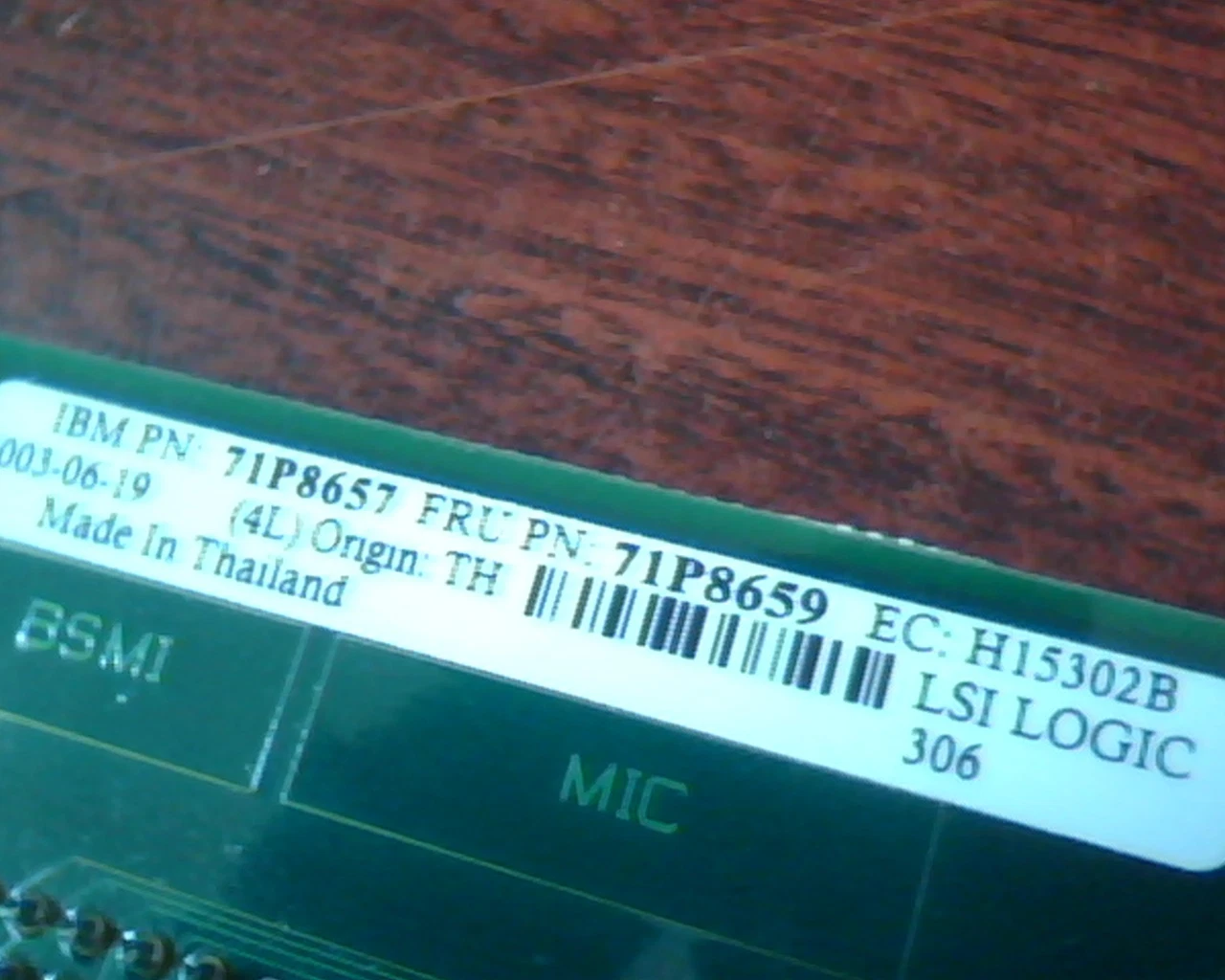 71P8657 IBM RAID Controller Card PCI ATA-133 Series 524 - image 6