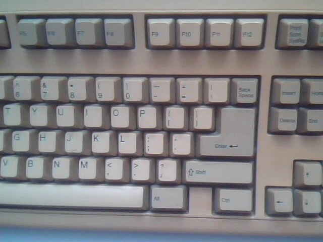 Keytronic Enhanced 101 Key Keyboard AT E03601QSTD 088670-01 13-03-92-C CIGE03600 - image 4