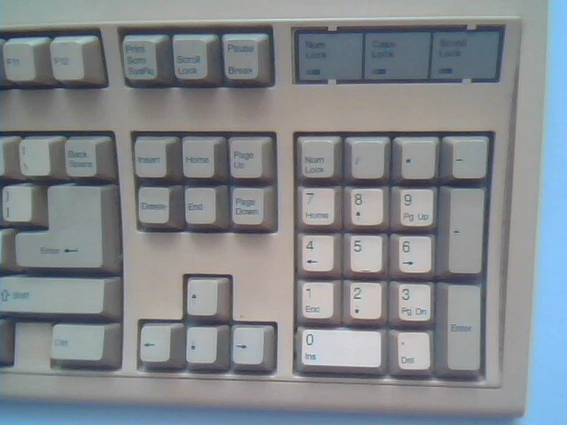 Keytronic Enhanced 101 Key Keyboard AT E03601QSTD 088670-01 13-03-92-C CIGE03600 - image 5
