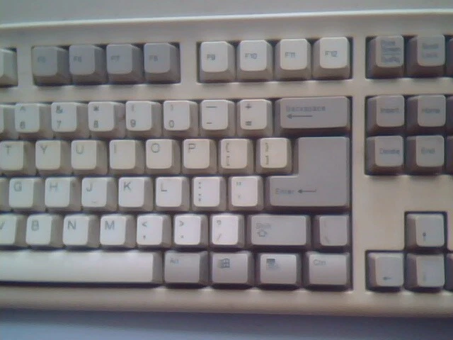 LITE-ON Keyboard SK-710W GYUR29SK - vintage, working, mechanical - image 3