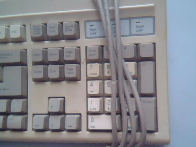 LITE-ON Keyboard SK-710W GYUR29SK - vintage, working, mechanical - image 4