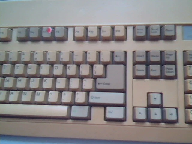 Advanced Logic Research ALR RT101 Keyboard AQ659ZMEMB-1 AT/PC - vintage, working - image 3