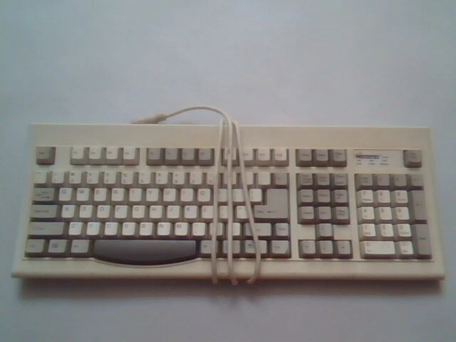 Memorex Keyboard TS 1000 PS/2 KB-800A AT serial 108 keys - vintage, working