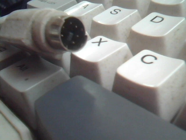 Memorex Keyboard TS 1000 PS/2 KB-800A AT serial 108 keys - vintage, working - image 8