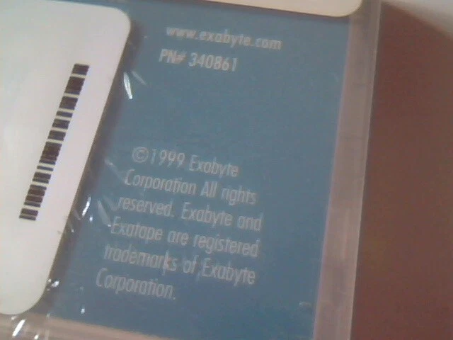 Data Cartridge Storage Exatape Mammoth 125M AME 14GB 8mm exabyte - BRAND NEW - image 4