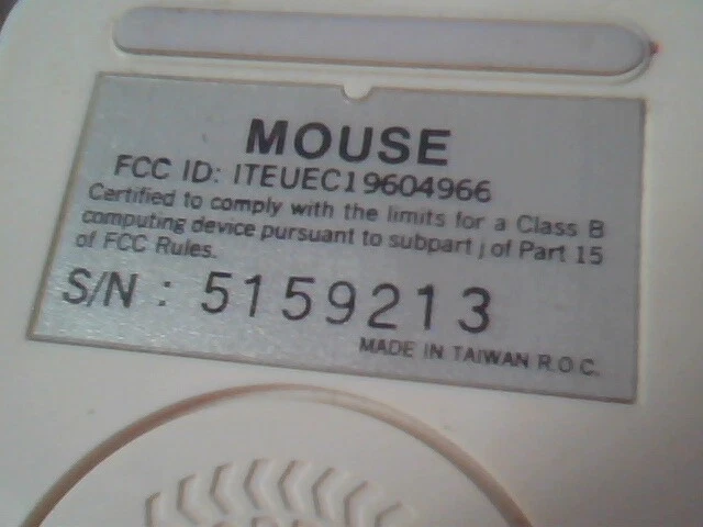 Vintage Artec Mouse - Switch for PC 3-key and MS 2-key - WORKING! - image 7