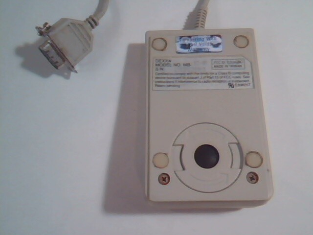 Vintage Dexxa Mouse MB-82-9F DZL6QBC Two-button - WORKING! - image 3