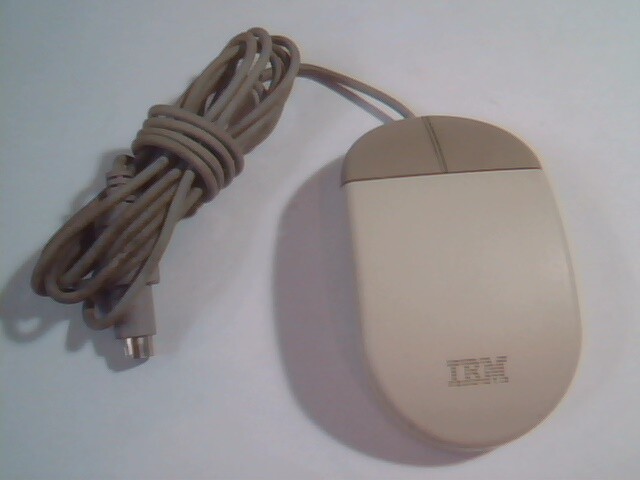 Vintage IBM Mouse 96F9275 96F9258 PS/2 2-button DZL96F9275 - Working