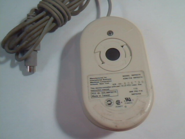 Vintage IBM Mouse 96F9275 96F9258 PS/2 2-button DZL96F9275 - Working - image 3
