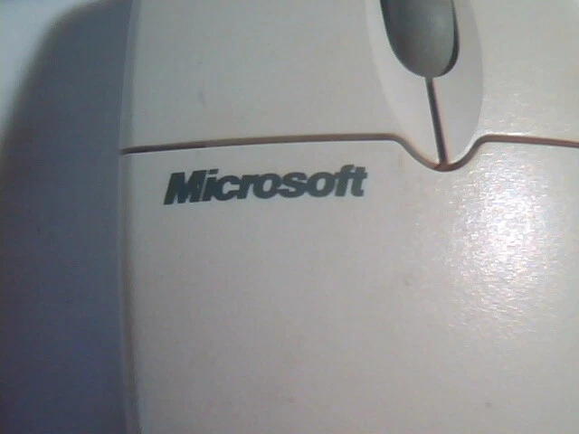 Vintage Microsoft Wheel Mouse Serial PS/2 compatible X03-69944 WM1 - Working - image 2