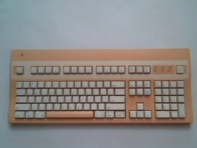 Apple Extended Keyboard II M3501 BCGM3501 - Macintosh, working CREAM ALPS