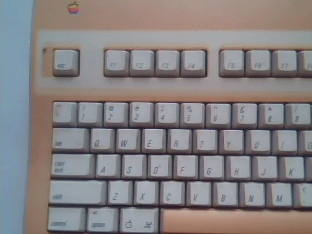 Apple Extended Keyboard II M3501 BCGM3501 - Macintosh, working CREAM ALPS — image 2
