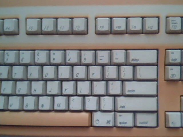 Apple Extended Keyboard II M3501 BCGM3501 - Macintosh, working CREAM ALPS — image 3