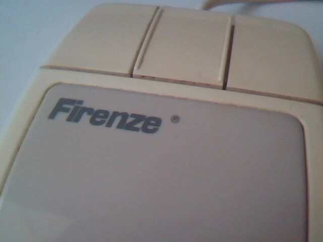 Vintage Firenze Mouse Model 600 3-button 9-pin serial connector - Working - image 2