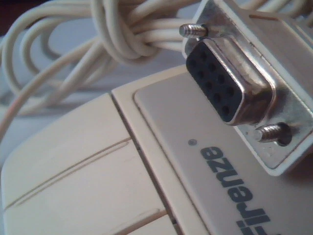 Vintage Firenze Mouse Model 600 3-button 9-pin serial connector - Working - image 3