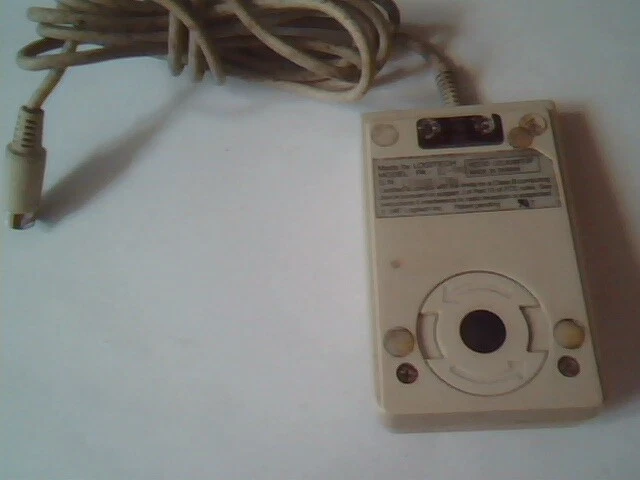 Vintage Logitech 2-button Mouse PA-82-9MD Bus - Working - image 2