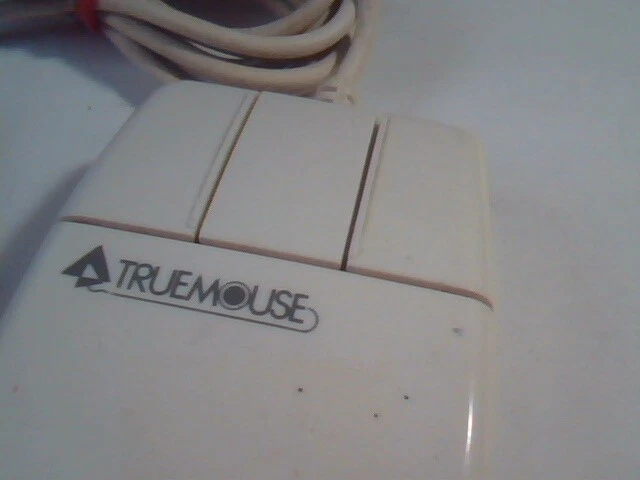 Vintage Truemouse Model TX3000 Mouse 3-button 25-pin - Working - image 2