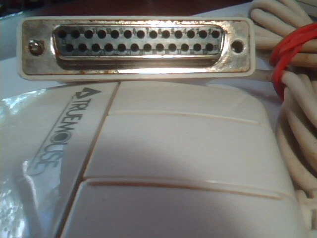 Vintage Truemouse Model TX3000 Mouse 3-button 25-pin - Working - image 3