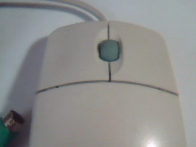 Vintage Mitsumi PS/2 Scroll Mouse ECM-S5002 Two-button - Working - image 2