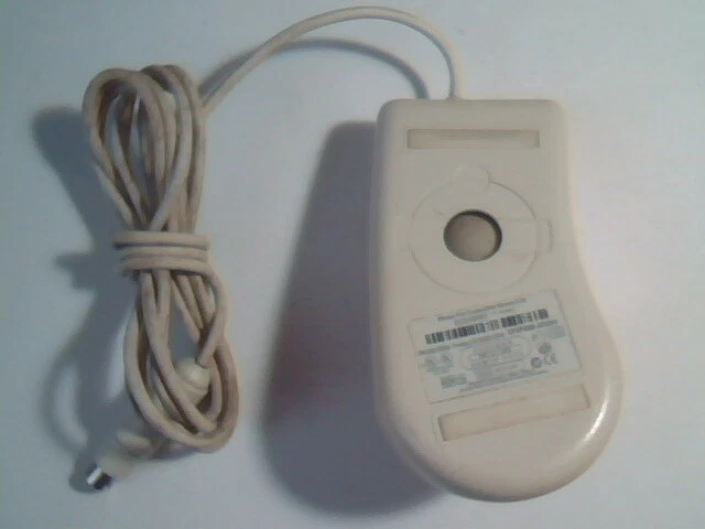 Vintage Microsoft Mouse Port Compatible 2.1A PS2 X03-58196 - Working - image 3