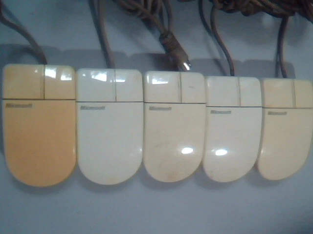 LOT of 16 Vintage Microsoft InPort Mouse C3K7PNINPORT9C 2-button Bus mini DIN - image 4
