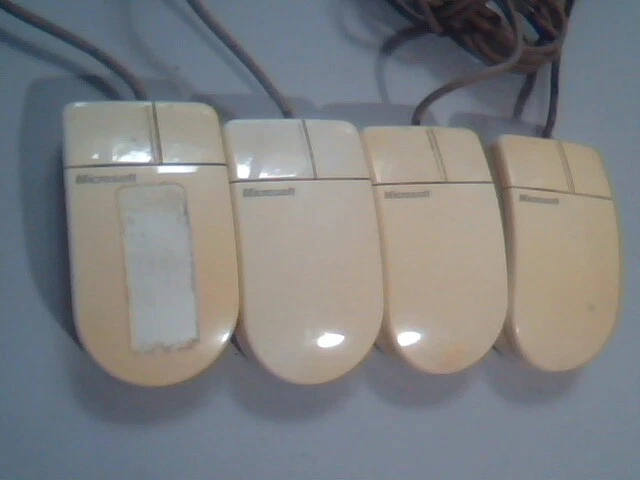 LOT of 16 Vintage Microsoft InPort Mouse C3K7PNINPORT9C 2-button Bus mini DIN - image 6