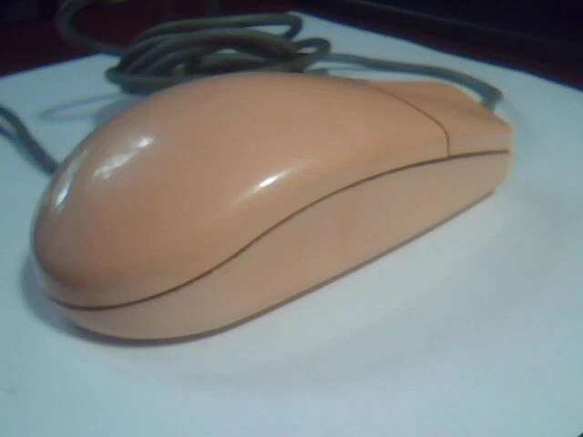 Vintage Microsoft 2.0 Serial Port Compatible PS/2 Mouse 58264 2-button - Working - image 2
