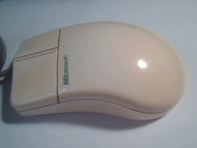 LOT of 2 Vintage Microsoft 2.0 Serial Port PS/2 Mouse 58264 2-button - Working - image 3