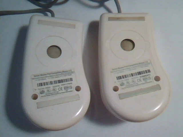 LOT of 2 Vintage Microsoft 2.0 Serial Port PS/2 Mouse 58264 2-button - Working - image 4