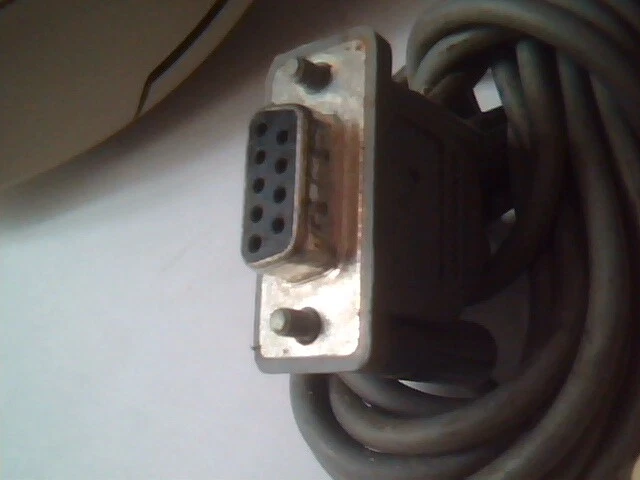 LOT of 2 Vintage Logitech MouseMan M-CJ13 DZLMCJ13 Serial Mouse Port - Working - image 7